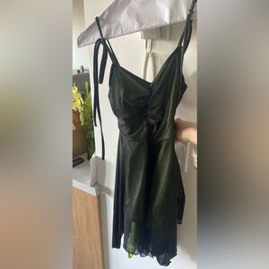 Green fairy dress